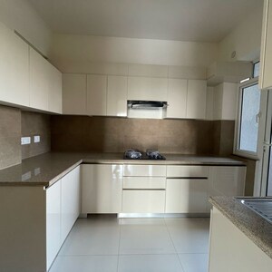 Kitchen in 3 BHK Apartment at Godrej Meridien, Mohammad Heri Village – for Rent