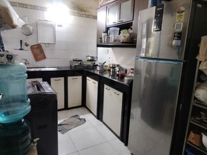 Kitchen in 2 BHK Apartment at Shiv Shrishti CHS, Powai – for Rent