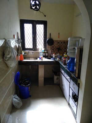Kitchen in 1 BHK Builder Floor at Lajpat Nagar 4 – for Rent