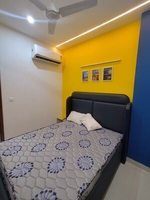 Bedroom in 1 BHK Apartment at Aura Gazania, Nabha – for Rent