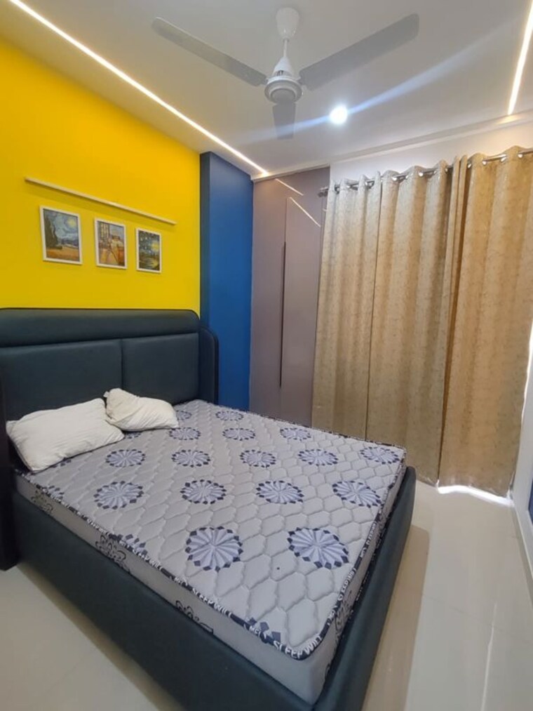 Bedroom, aura-gazania 1 Bedroom 900 Sq.Ft. Apartment In Nabha Zirakpur 10407155
