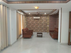 Living Room in 4 BHK Builder Floor at Maharani Bagh – for Rent