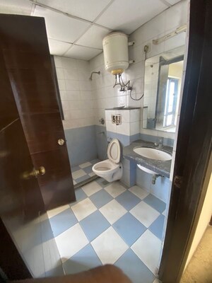 Bathroom in 3 BHK Apartment at Sarvome Shree Homes, Sector 45 – for Rent