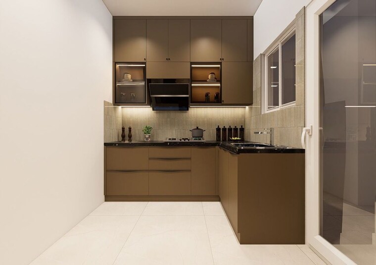 Kitchen, my-home-sayuk 3 Bedroom 1575 Sq.Ft. Apartment In Tellapur Hyderabad 10407250