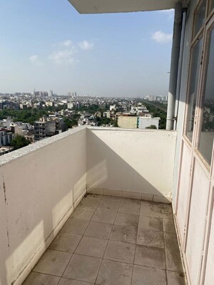 Balcony in 2 BHK Apartment at Sarvome Shree Homes, Sector 45 – for Rent
