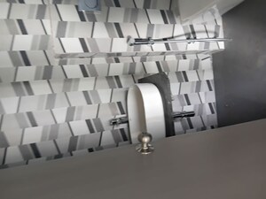 Bathroom in 2 BHK Apartment at Damji Shamji Mahavir Spring Tulip Phase 1, Pokhran Road No Two – for Rent