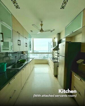Kitchen in 3 BHK Apartment at S D The Imperial Edge, Tardeo – for Rent