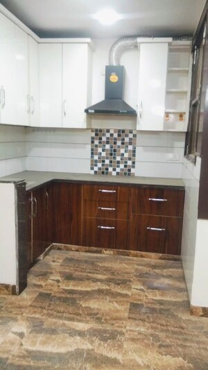 Kitchen in 2 BHK Builder Floor at Greenwell Society, Gyan Khand I – for Rent