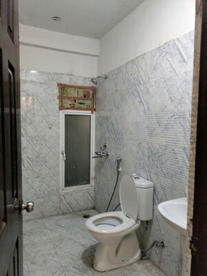 Bathroom in 2 BHK Apartment at Prateek Grand City, Siddharth Vihar – for Rent