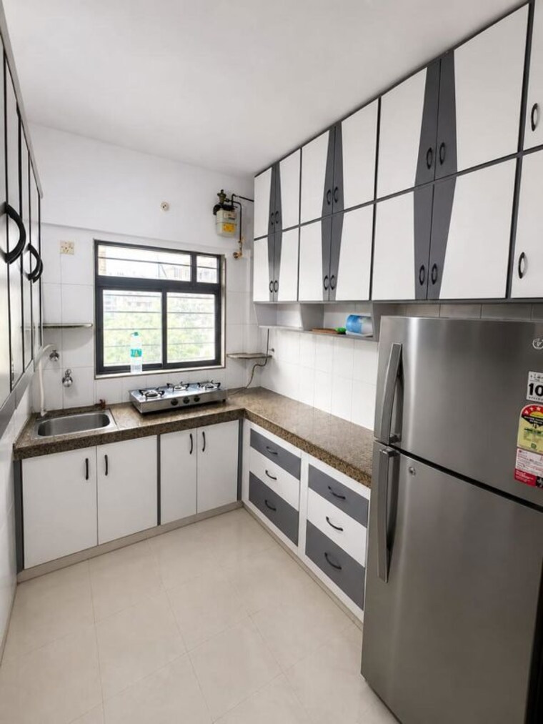 Kitchen, parijat-paragon 1 Bedroom 500 Sq.Ft. Apartment In Andheri West Mumbai 10407333
