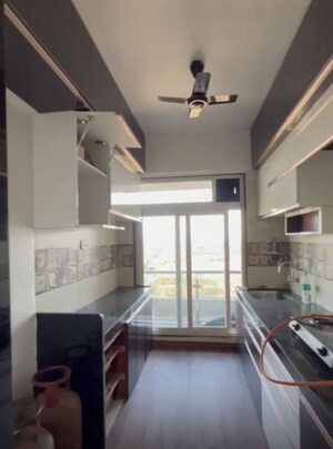 Kitchen in 2 BHK Apartment at Galaxy Green Woods, Kharghar – for Rent