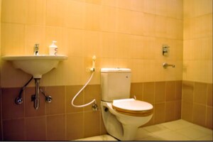 Bathroom in 2.5 BHK Apartment at Stellar Jeevan, Sector 1 Greater Noida – for Rent