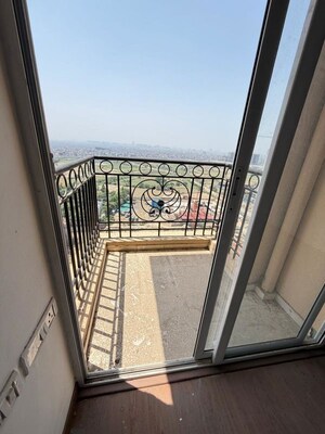Balcony in 3 BHK Apartment at Prateek Grand City, Siddharth Vihar – for Rent