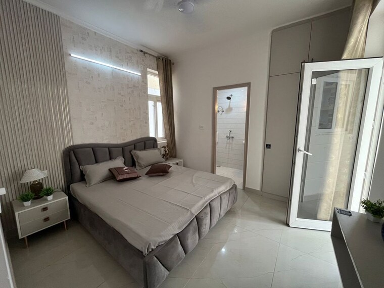 Bedroom, trehan-delight-residence 2 Bedroom 701 Sq.Ft. Apartment In Alwar Bypass Road Bhiwadi 10407367