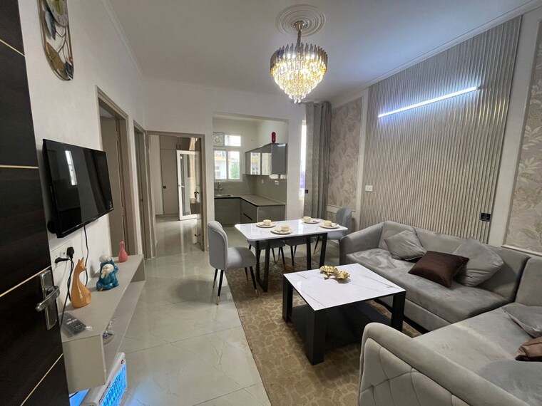 Living Room, trehan-delight-residence 2 Bedroom 701 Sq.Ft. Apartment In Alwar Bypass Road Bhiwadi 10407367
