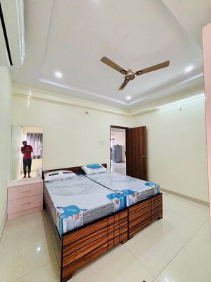 Bedroom in 1 BHK Apartment at BM Residency Kondapur, Kondapur – for Rent