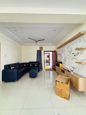 Living Room in 1 BHK Apartment at BM Residency Kondapur, Kondapur – for Rent