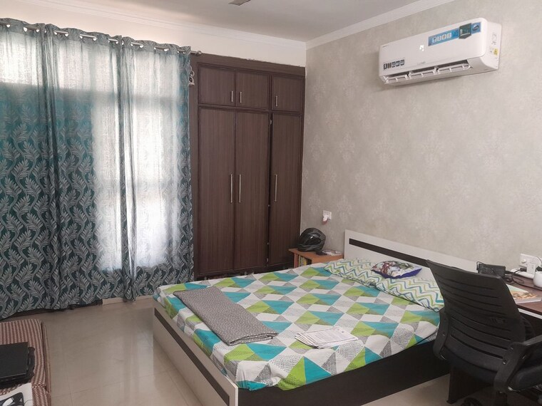 Bedroom, maya-garden-city 3 Bedroom 1530 Sq.Ft. Apartment In Lohgarh Zirakpur 10407395