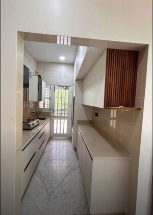 Kitchen in 4 BHK Builder Floor at Sector 37 – for Rent