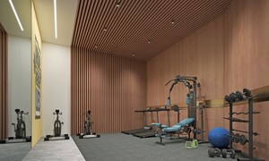 Gym in 3 BHK Apartment at Gurukrupa Alaknanda, Vile Parle West – for Sale