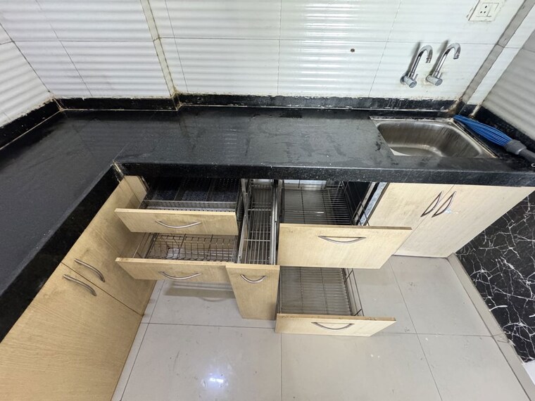 Kitchen, sukhwani-sepia-phase-2 2 Bedroom 980 Sq.Ft. Apartment In Tathawade Pune 10407406