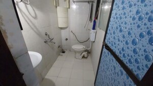 Bathroom in 1 BHK Apartment at Krishna Greenland Park Vastu Federation, Ghodbunder Road – for Rent