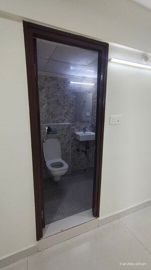 Bathroom in 3 BHK Apartment at MTI The Fountain Head, Gachibowli – for Rent
