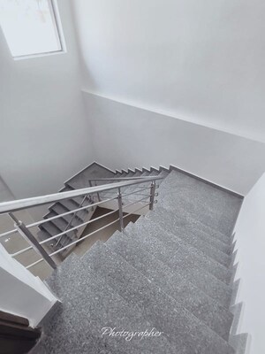 Staircase in 5 BHK Villa at Anupam Garden – for Sale