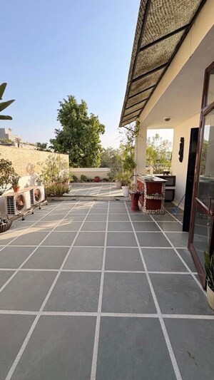 Balcony in 3 BHK Builder Floor at Gulmohar Park – for Rent