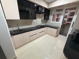 Kitchen in 3 BHK Apartment at Aurobindo The Regent, Kondapur – for Rent