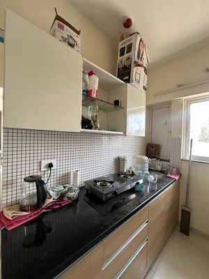 Kitchen in 2 BHK Apartment at Omkar Signet, Malad East – for Rent