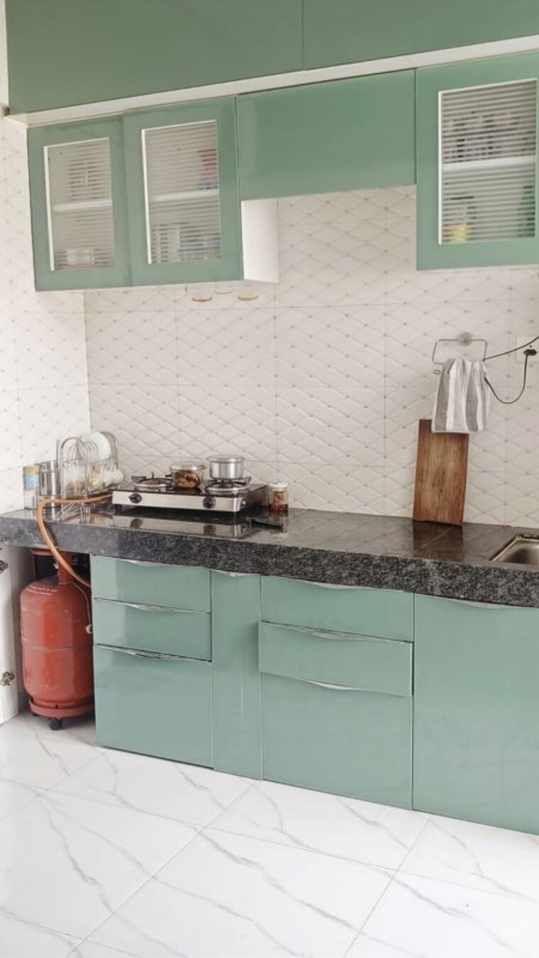Kitchen, bella-casa 1 Bedroom 450 Sq.Ft. Builder Floor In Kharadi Pune 10407550