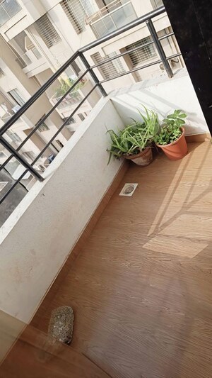 Balcony in 1 BHK Builder Floor at Bella Casa, Kharadi – for Rent