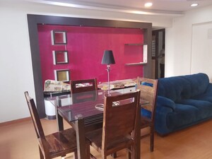 Dining area in 2 BHK Apartment at Yashodeep Castle CHS, Oshiwara – for Rent