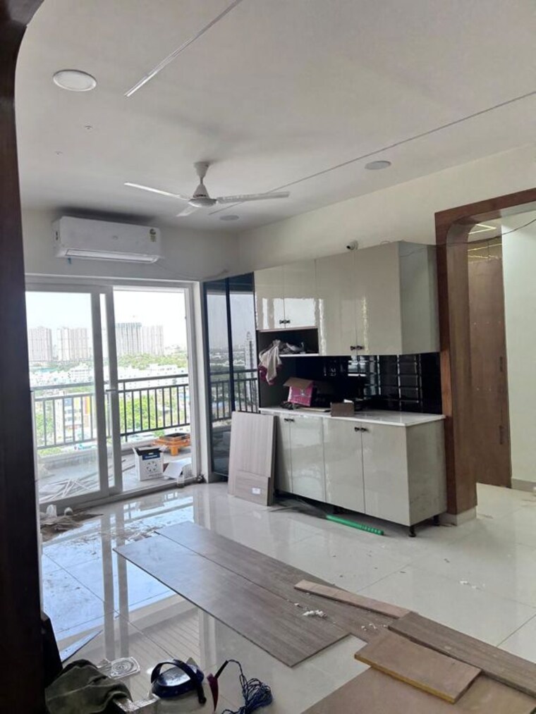 Living Room, praneeth-pranav-solitaire 3 Bedroom 1700 Sq.Ft. Apartment In Bachupally Hyderabad 10407607