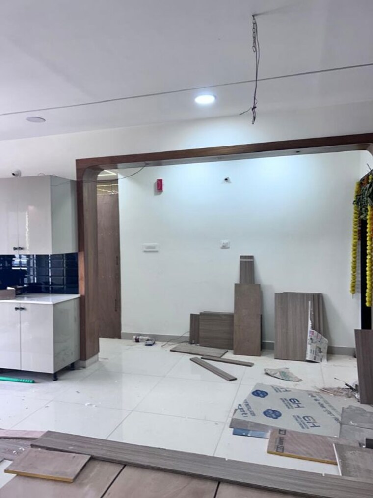 Living Room, praneeth-pranav-solitaire 3 Bedroom 1700 Sq.Ft. Apartment In Bachupally Hyderabad 10407607