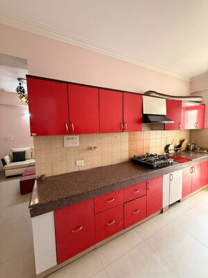 Kitchen in 4 BHK Apartment at Bulland Heights, Sain Vihar – for Sale