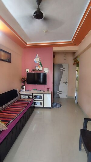 Living Room in 1 BHK Apartment at Om Sai Charan CHS Dombivli, Dombivli West – for Rent