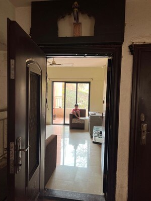 Building Lobby in 2 BHK Apartment at Ganesh Nakshatram, Dhayari – for Sale