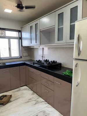 Kitchen in 2 BHK Apartment at Sea Lord, Cuffe Parade – for Rent