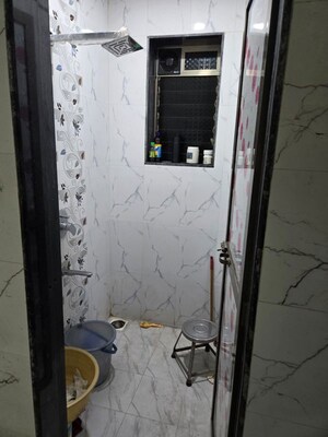 Bathroom in 1 BHK Apartment at Rohan Takshila, Andheri East – for Rent
