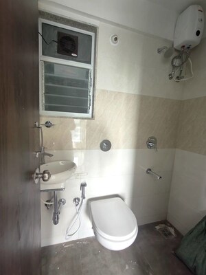 Bathroom in 1 BHK Apartment at Sushanku Avenue 36, Goregaon West – for Rent
