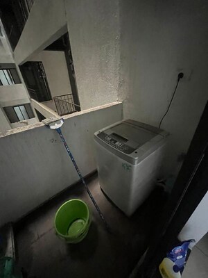 Laundry Area in 2 BHK Apartment at Shapoorji Pallonji Joyville Hinjewadi, Hinjewadi – for Rent