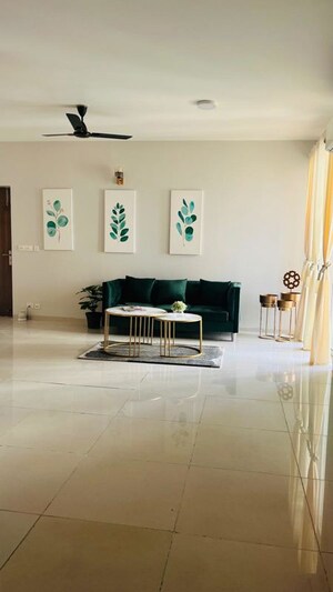 Living Room in 3 BHK Apartment at Experion The Heart Song, Sector 108 – for Rent