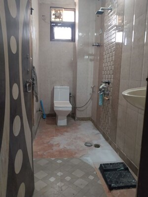 Bathroom in 2 BHK Builder Floor at Neb Sarai – for Rent