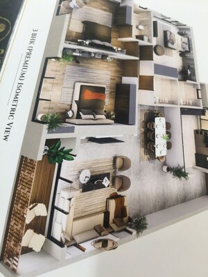 Staircase in 3 BHK Apartment at Seasons Pearl, Khadakpada – for Sale