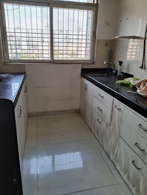 Kitchen in 2 BHK Apartment at Ashar Maple Heights, Mulund West – for Rent