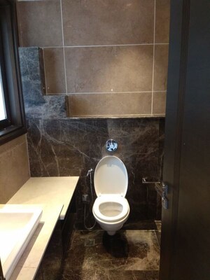 Bathroom in 4 BHK Builder Floor at Safdarjung Development Area – for Rent