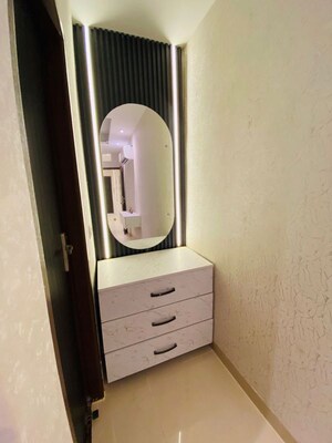 Bathroom in 1 BHK Apartment at Aura Homes, Patiala Road – for Rent