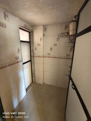 Bathroom in 1 BHK Apartment at Prescon Silver Oak At Prestige Residency, Ghodbunder Road – for Rent